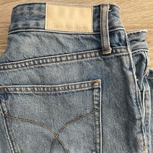 Calvin Klein Jeans light wash distressed
